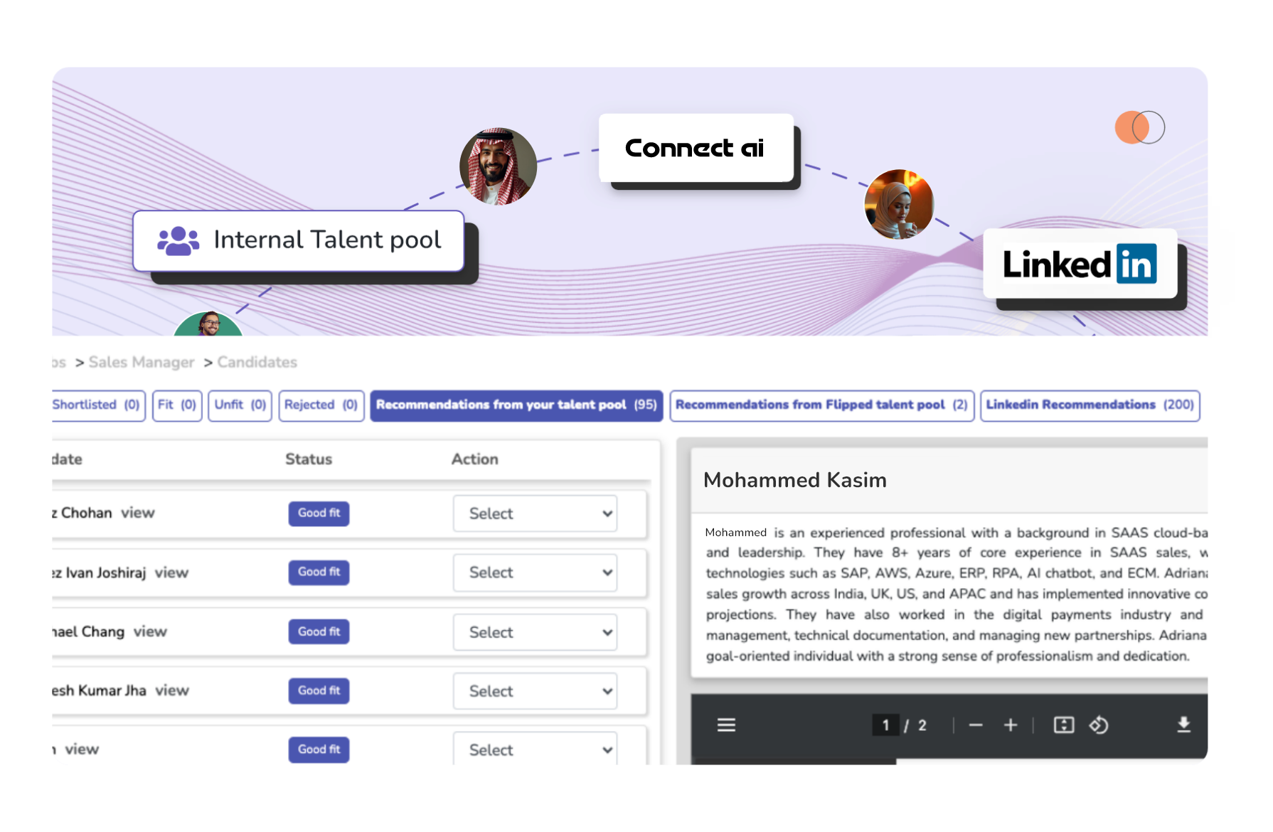 عزّز استقطاب المواهب بالذكاء الاصطناعي